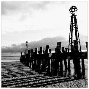 Lytham St Annes | St Annes Old Pier | Foam Square Wallart