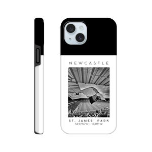 Newcastle United Tough Phone Case - St James' Park Toon Army Design - Ultimate Protection image 2