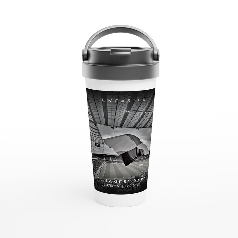 Newcastle United Travel Mug: St James Park Toon Army Design image 6