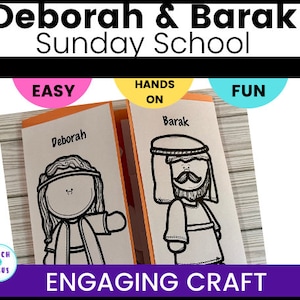 Deborah and Barak Craft Activity For Sunday School Kids