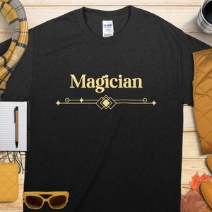 Magician T-Shirt, Magic Show Shirt, Magic T-Shirt, Funny Magic Shirt, Magician Gift, Funny Gift For Magician, Close Up T-Shirt