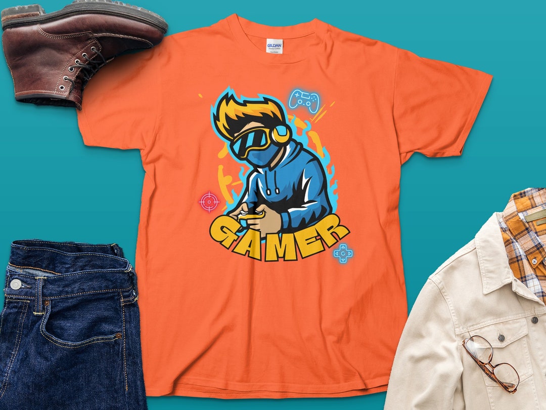 Gamer Shirt, Gaming Shirt, Gamer T-shirt, Gaming T-shirt, Gamer Tee ...