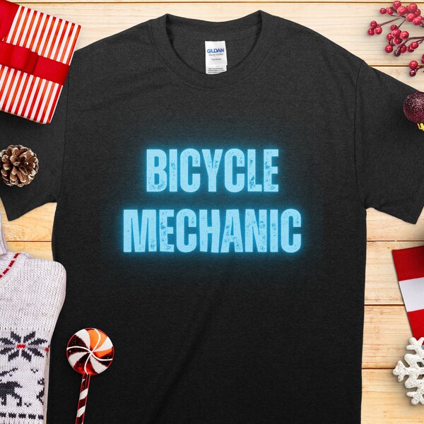 Bicycle Mechanic T-Shirt, Bicycle Mechanic Gift, Bicycle Mechanic Shirt, Bicycle Mechanic Tee, Bicycles Lover Gift Bike Repair