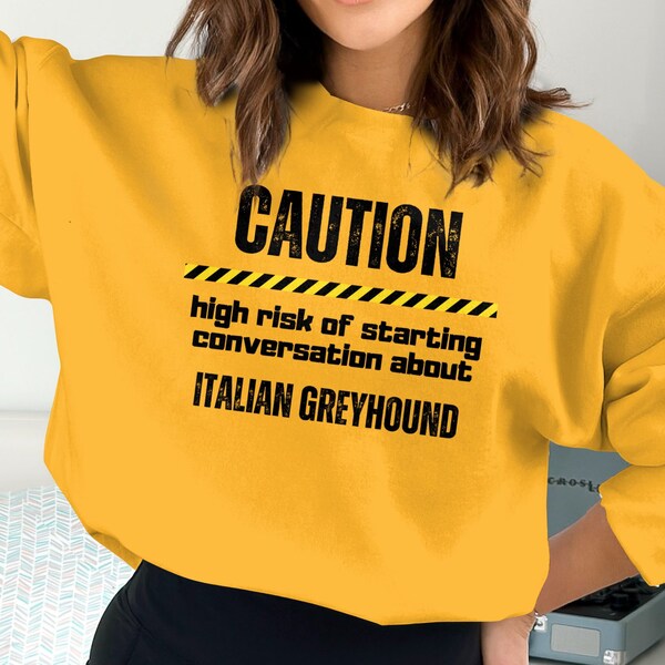 Italian Greyhound Sweatshirt Gift For Dog Breed Owner