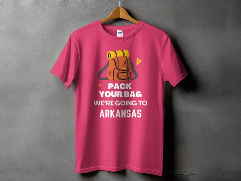 Arkansas Shirt Funny Vacation Tee American State Tshirt Roadtrip Tshirt Vacation Destination