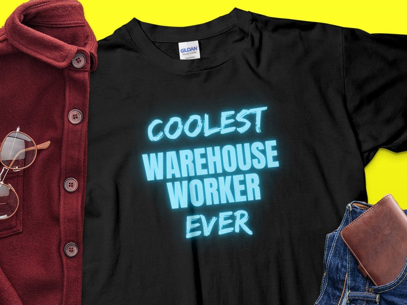 Warehouse Worker Tshirt Gift Etsy Canada