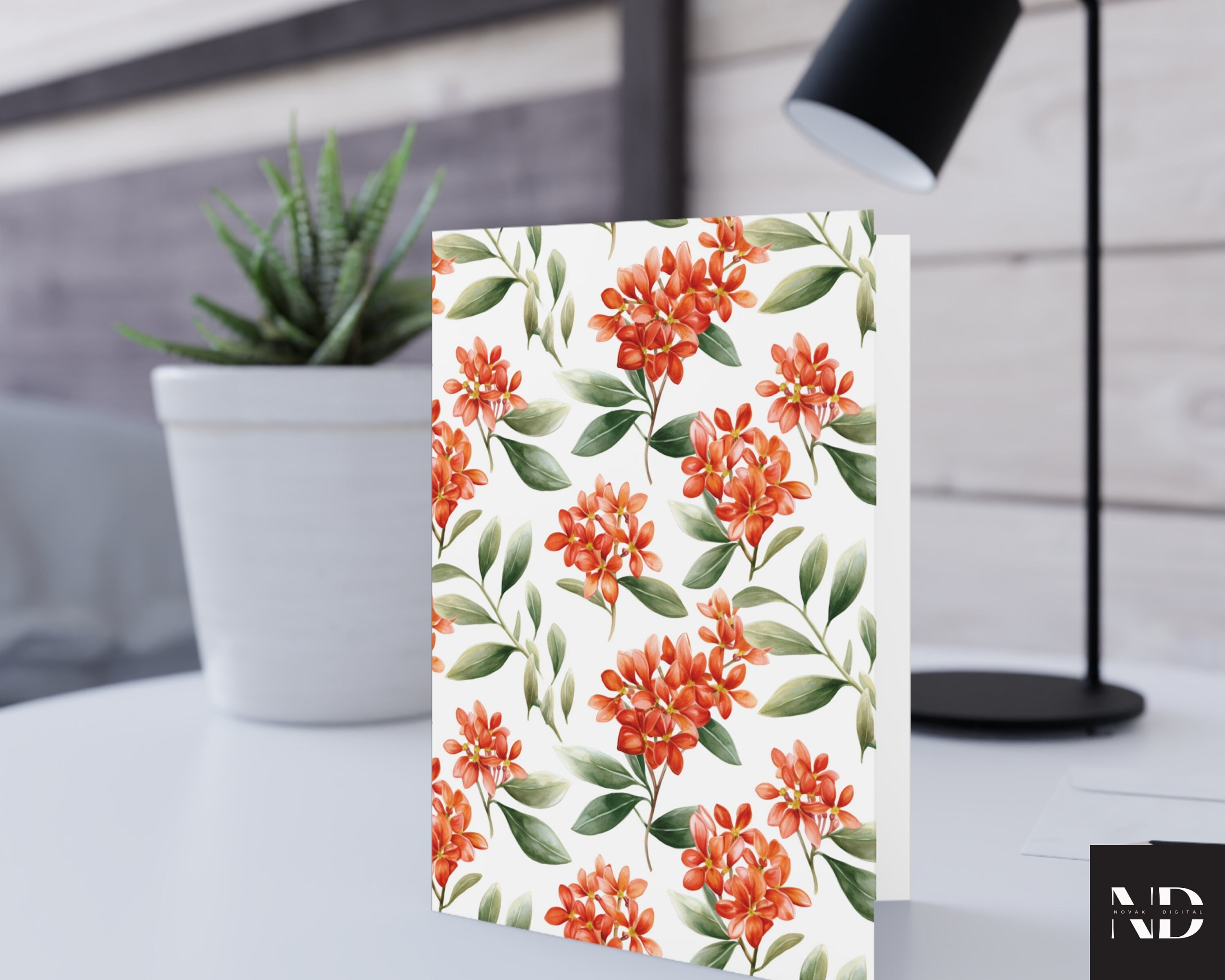 Watercolor Ixora Clipart PNG Set of 21, Ixora Floral Flower Bouquet PNG ...