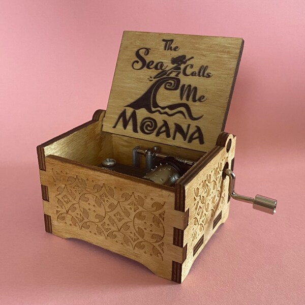 Moana Music Box Etsy UK