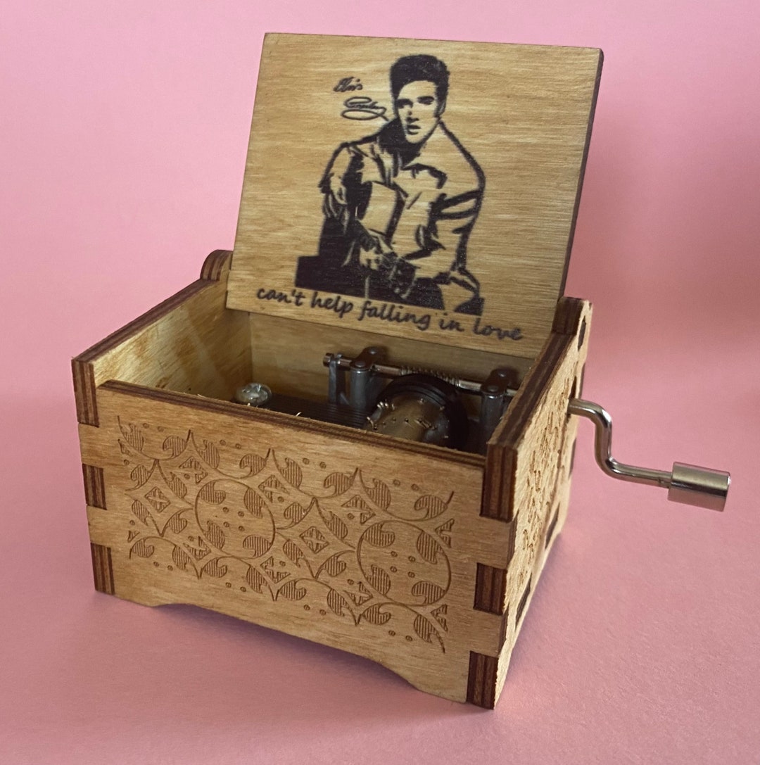Cant Help Falling in Love Music Box Elvis Presley Song Etsy