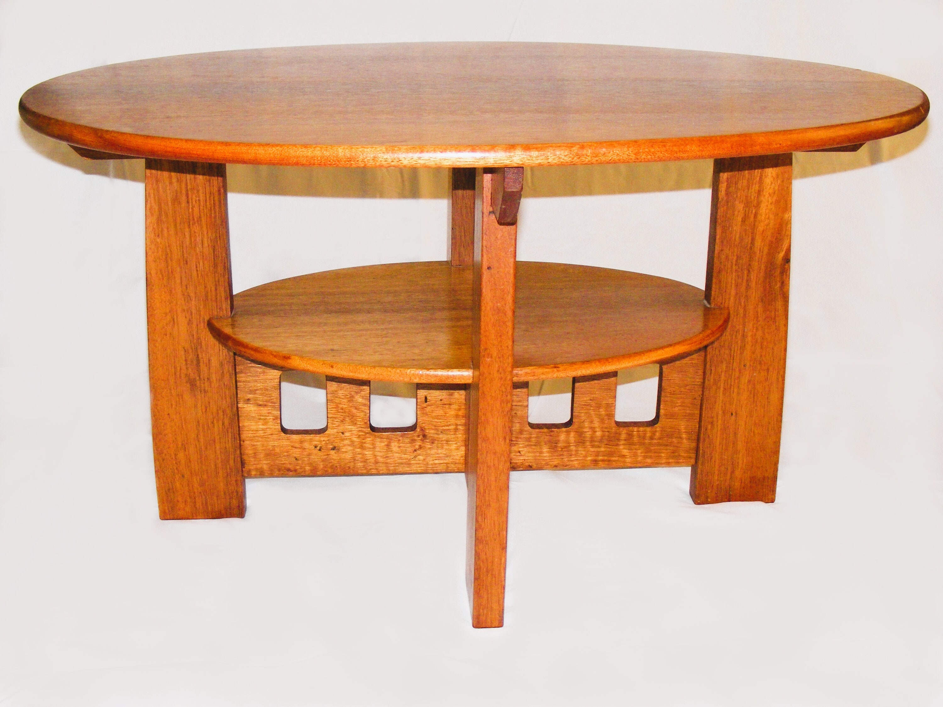 Mission style coffee table cheap and end tables