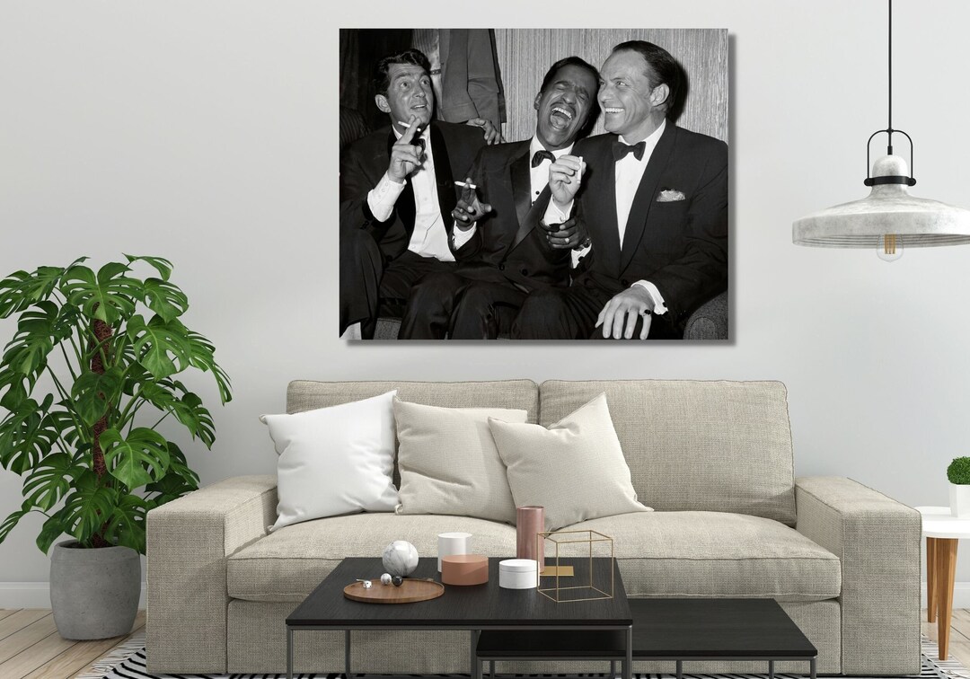 The Rat Pack Canvas Wall Art Hollywood Glam 7301244, Dean Martin