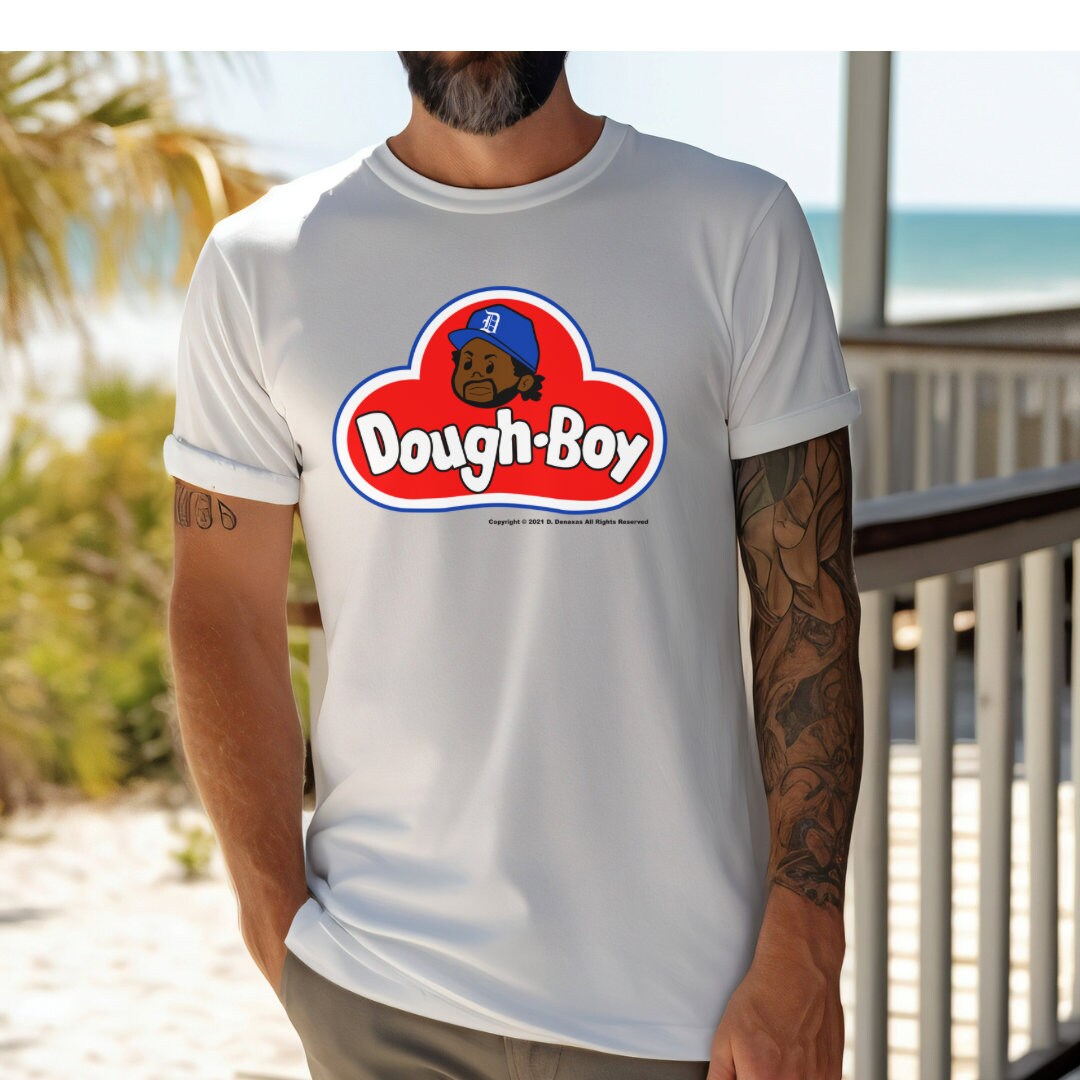 Dough Boy Design Tee Hip Hop Rapper 90s Movie Inspired Boyz Mashup Old ...