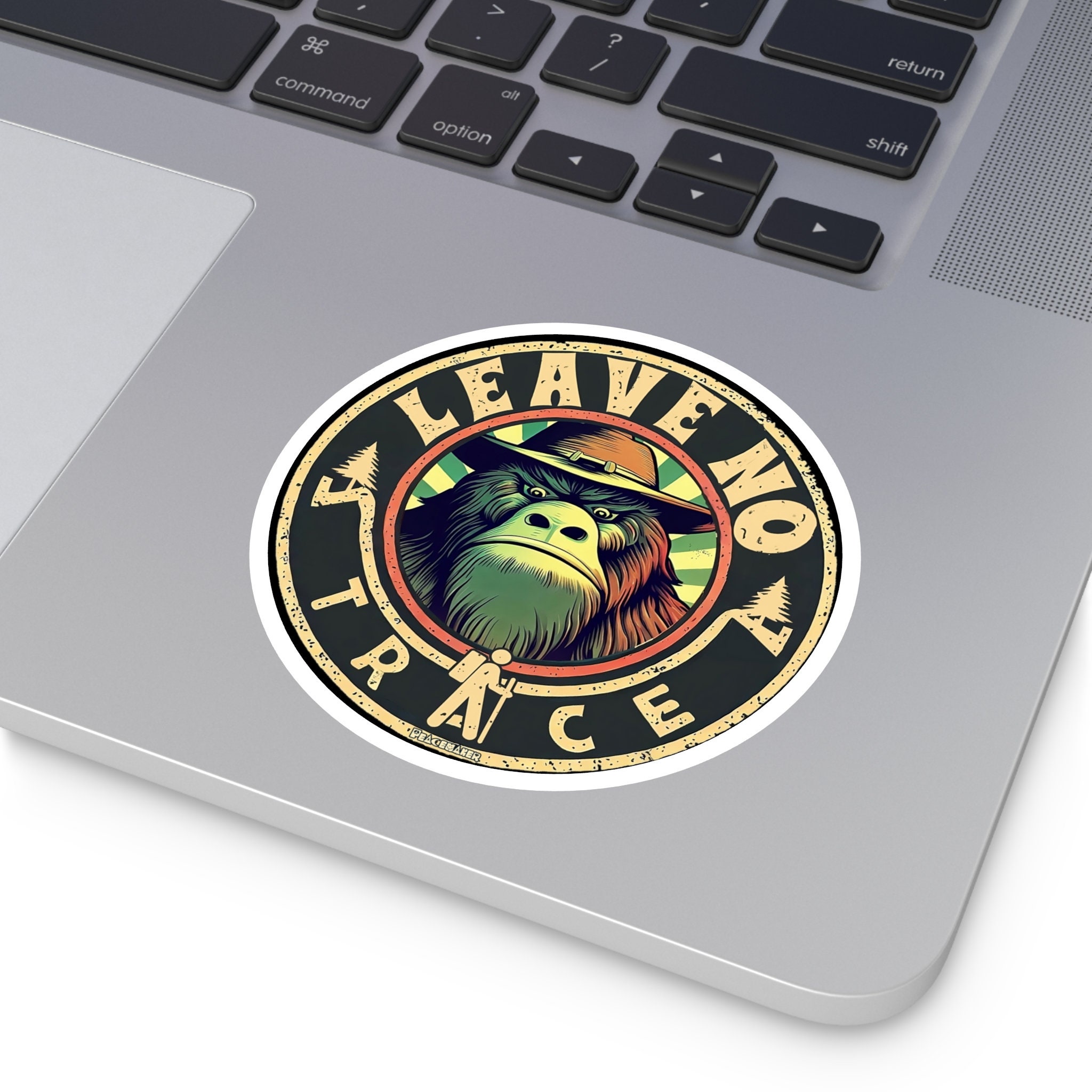 Leave No Trace Bigfoot Ranger Premium Vinyl 4x4 - Etsy