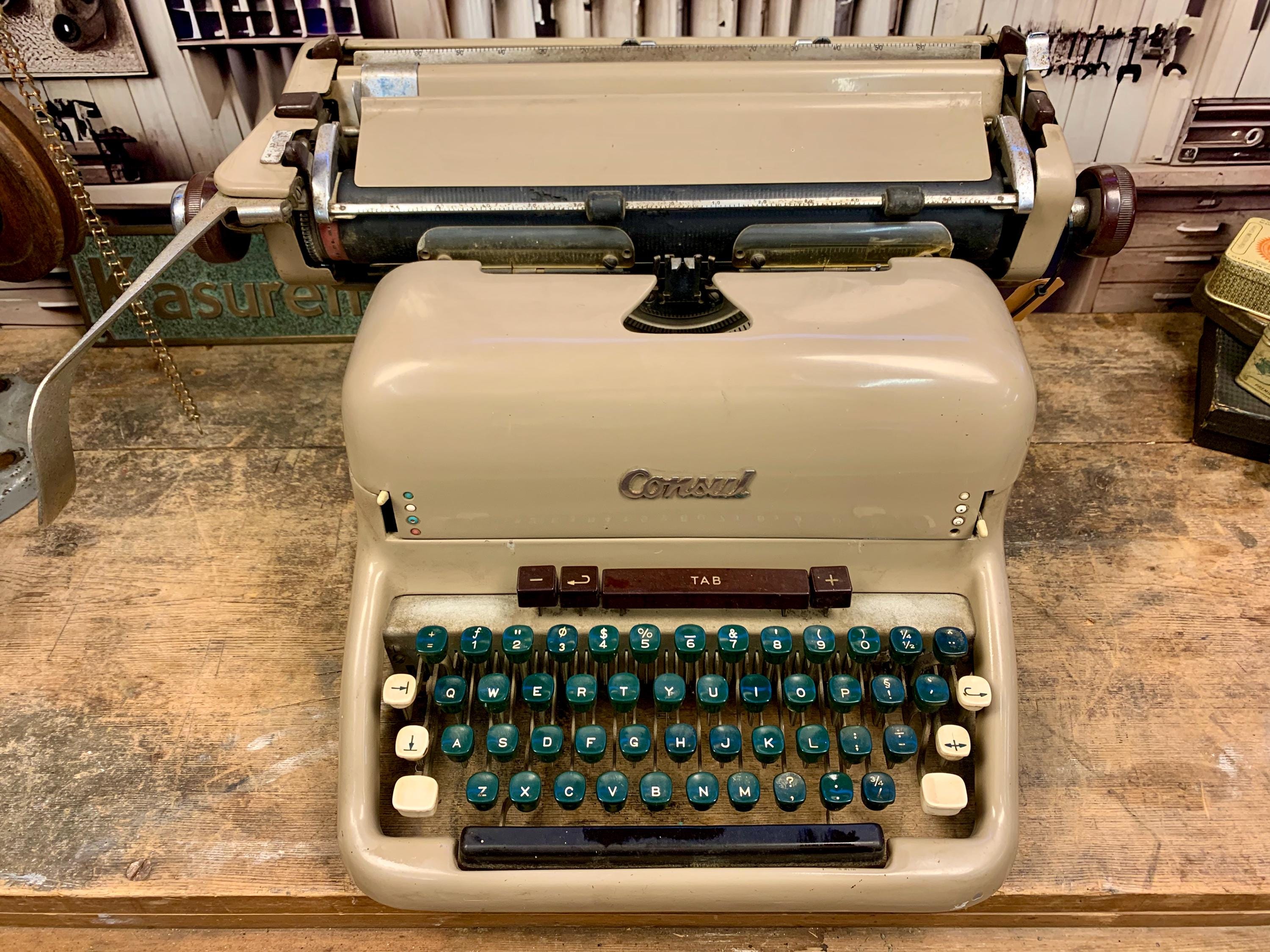 consul タイプライター チェコスロバキア ヴィンテージ consul タイプ