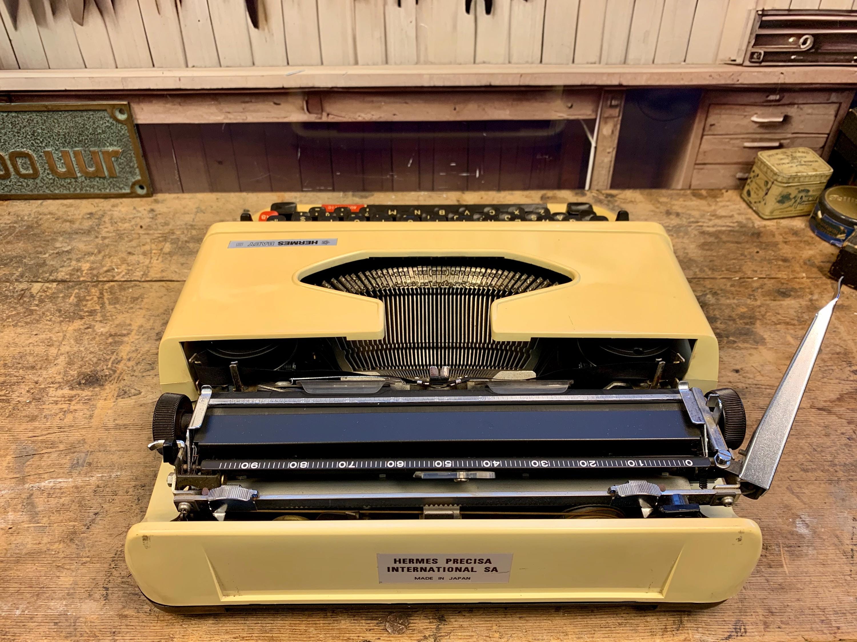 ヴィンテージ アンティーク エルメス ベビー S タイプライター 3 つ星