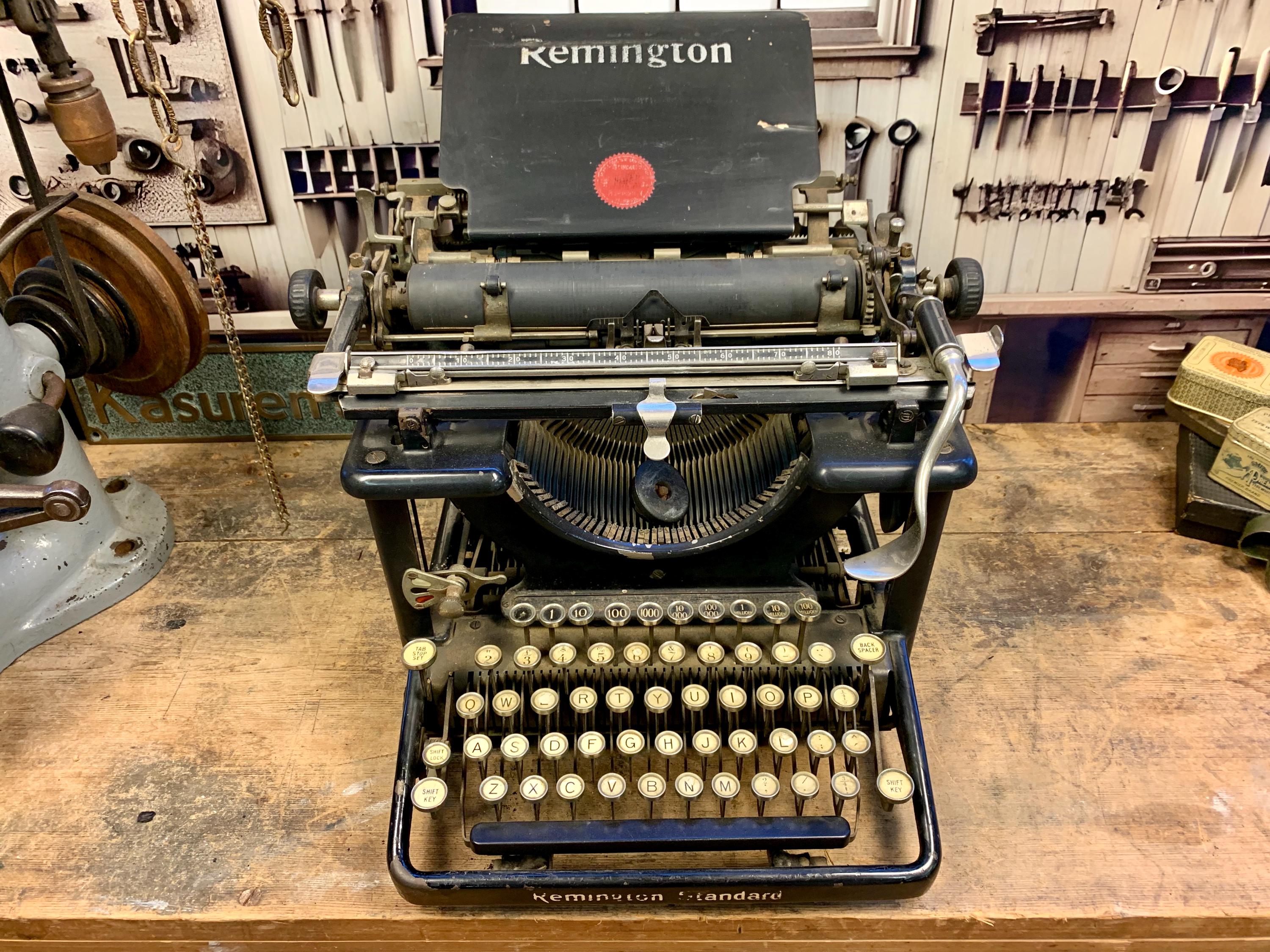 Remington typewriter - Etsy 日本