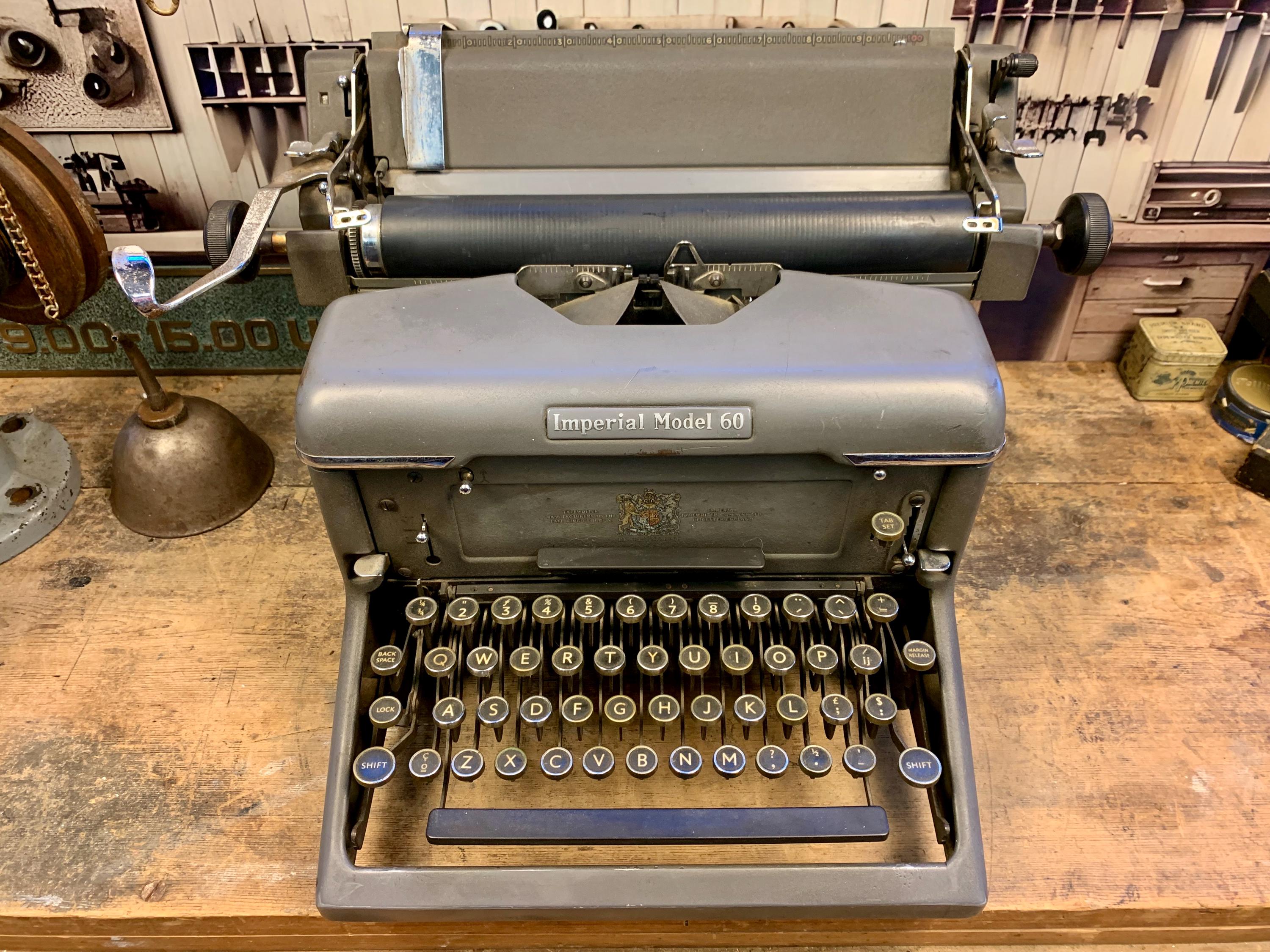 Imperial Typewriter - Etsy Hong Kong
