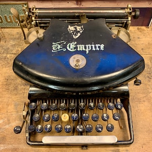 The Empire 1 Typewriter in 1-star condition Vintage Antique