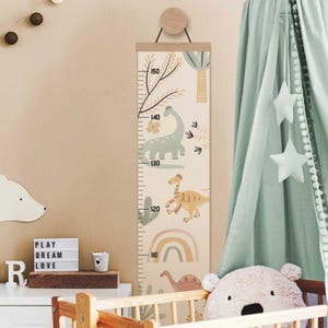 Messlatte für Kinder, Dinosaurier für Jungen, Messlatte für Jungen, Geschenk für Jungen, Baby Geschenk, Messlatte für Jungen, Aquarell