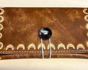 genuine leather tobacco pouch