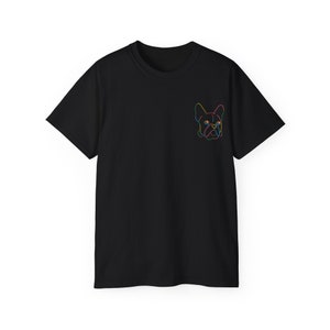 French Bulldog T-Shirt | Graphic Design French Bulldog | Unisex | Ultra Cotton T- Shirt