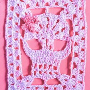 Skull crochet, beginner crochet, crochet pattern, skull crochet pattern