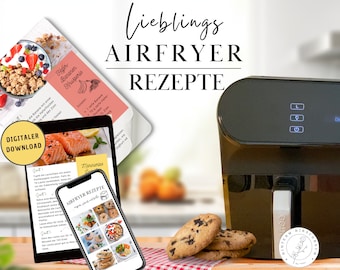 Airfryer recipes, PDF as digital download - HintermKirschbaum