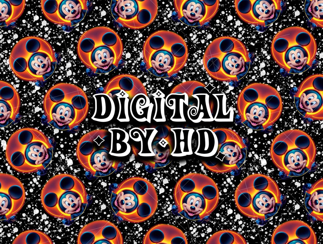 Mickey Digital Seamless Pattern, Instant Download, Repeating File. - Etsy