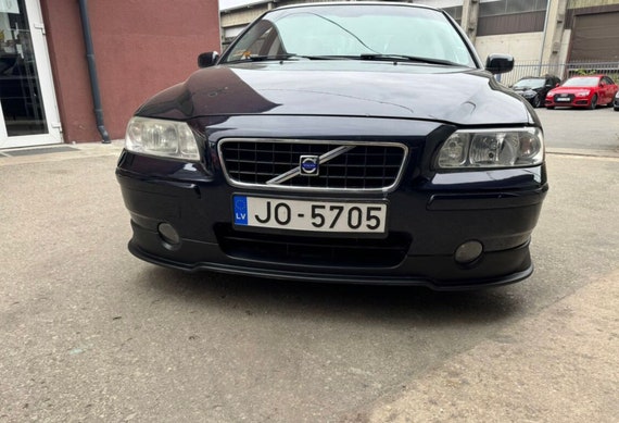 For Volvo S60 2004 2009 Front Bumper Lip Splitter Eleron Addon Rare Motorsport Wing Etsy