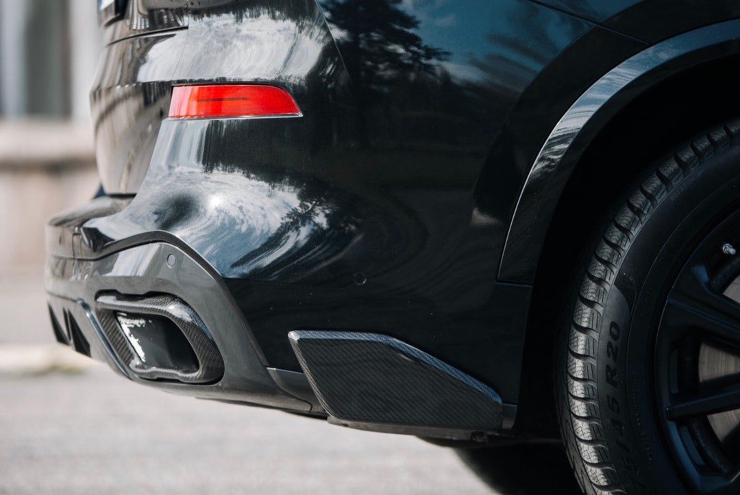 For BMW X5 G05 2019 2023 M Sport Carbon Side Flaps Eleron Agressive ...
