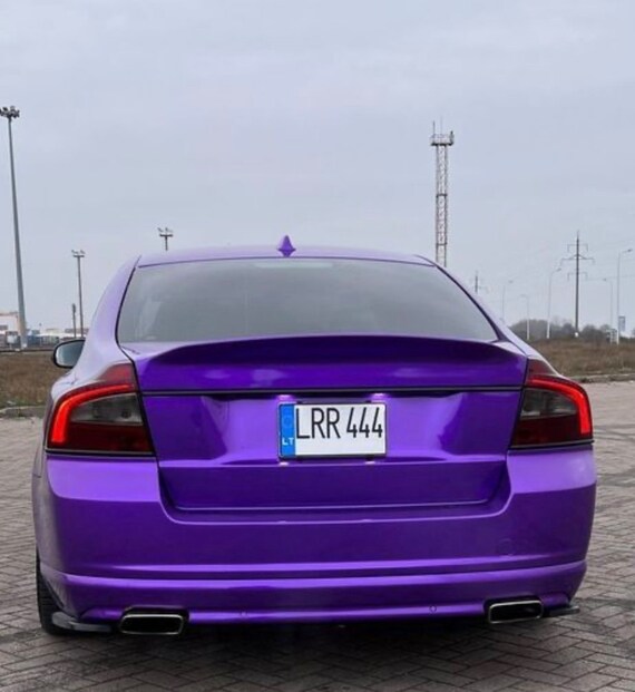 For Volvo S80 2006 2016 Trunk Spoiler Wing Motorsport Addon Ducktail Etsy