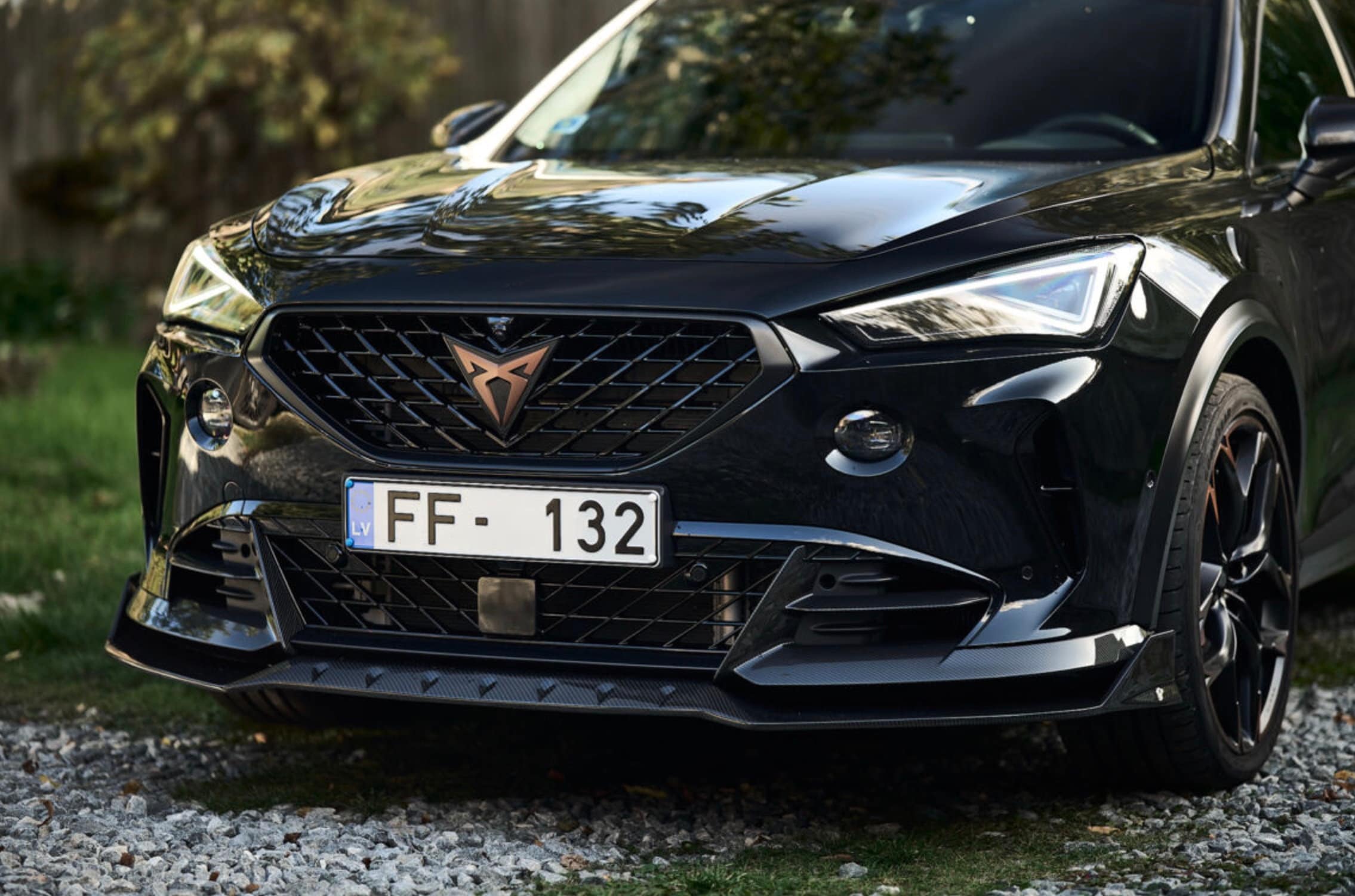 For Cupra Formentor VZ5 Luxury Design Splitter Lip Addon Widebody Tuning  Carbon Fiber With Winglet 