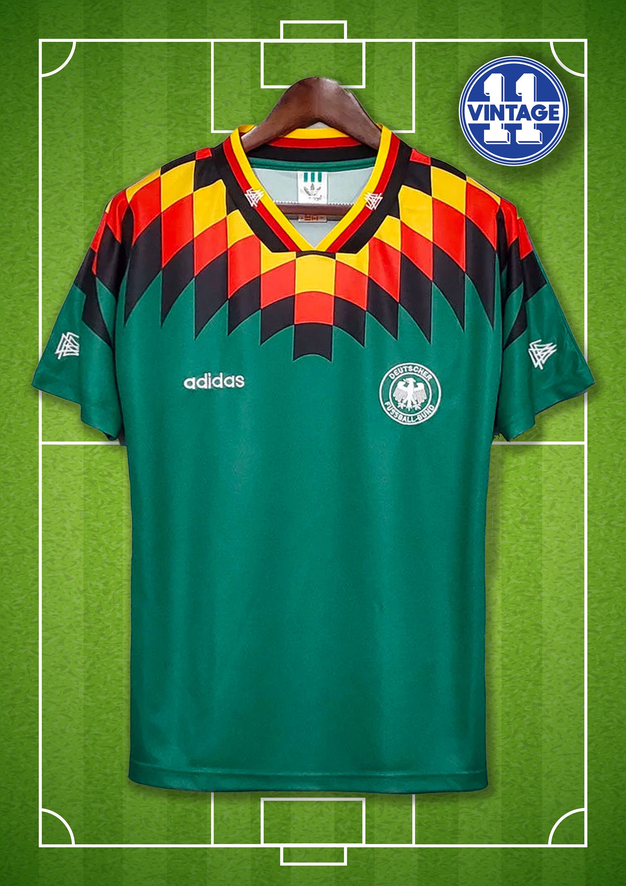 GERMANY 1994 WORLD CUP AWAY FOOTBALL SHIRT - My Retro Jersey