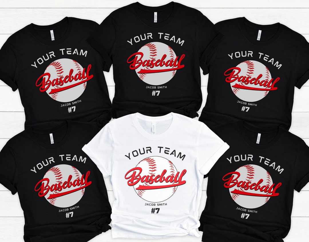 Personalized Baseball Shirts Custom Baseball Team Shirt