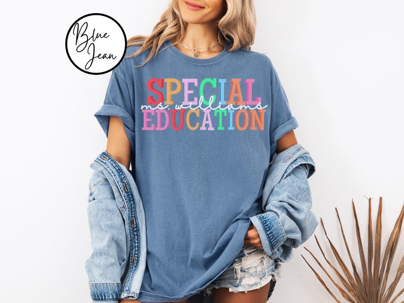 Comfort Colors Special Education Teacher Shirts Special Education Teacher Gifts Sped Teacher Shirt Autism Teacher Shirt Sped Shirt Gift zdjęcie 5