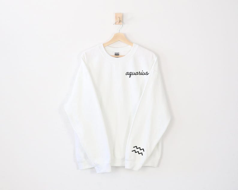 Sudadera de astrología personalizada Sudadera del zodiaco Sudadera de astrología personalizada Regalo de Virgo Regalos de Leo Sudadera con capucha de astrología personalizada Camisa de astrología imagen 2