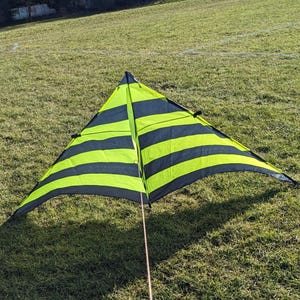 Giant Delta Kite (230cm - 7&#39;6&#39;&#39;) The Hornet -A superb  handmade kite made in the UK. Easy and graceful flyer. Optional personalisation.
