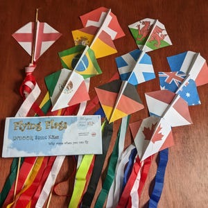 World Cup Handwaving Flying  Flags.  For sporting events and national celebrations.