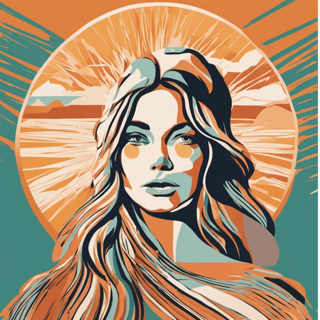 Woman 99 Art Print AI Generated Printable Wall Art Handmade & Unique