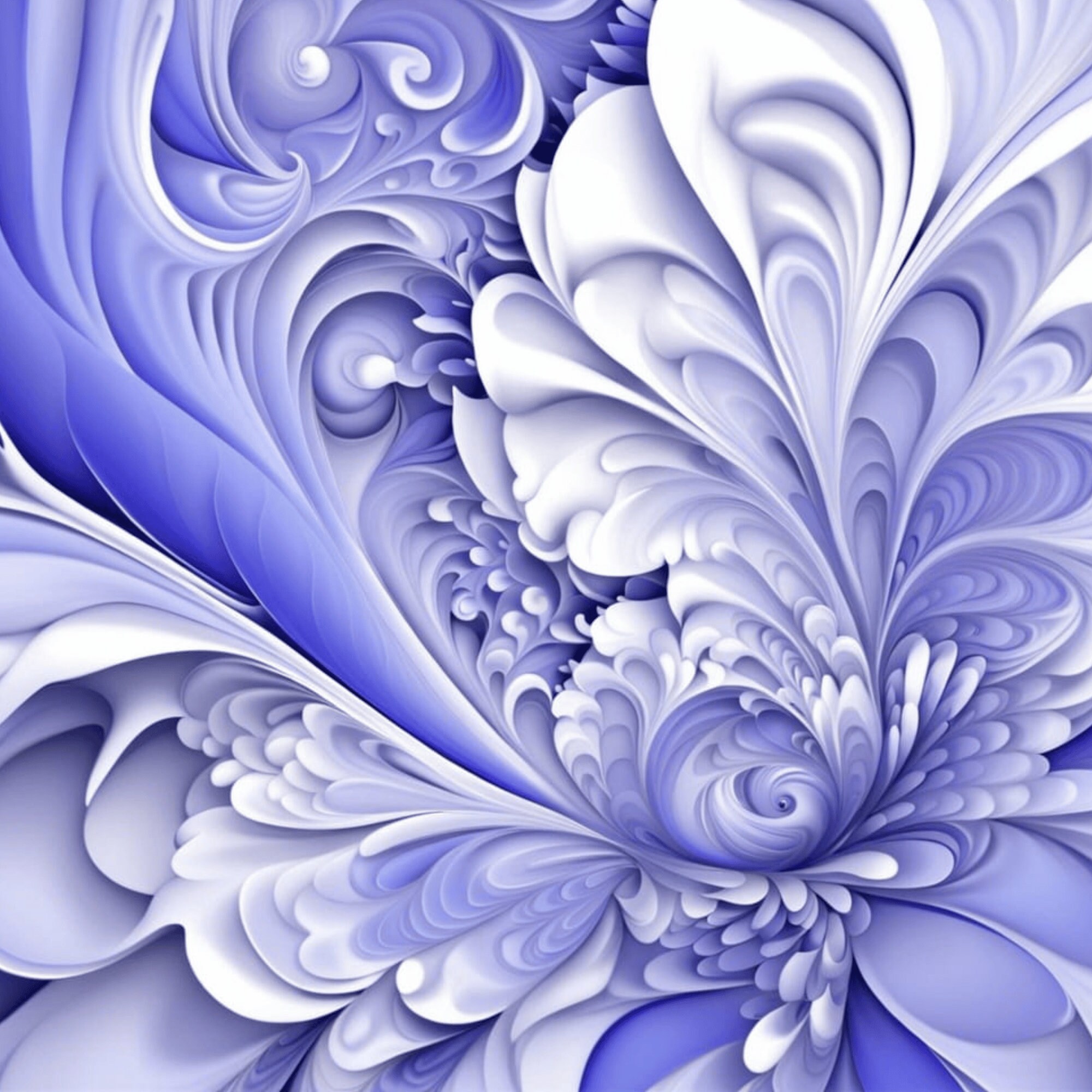 Colorful Abstract Digital Art Prints AI Generated Printable Wall Art Handmade & Unique Art