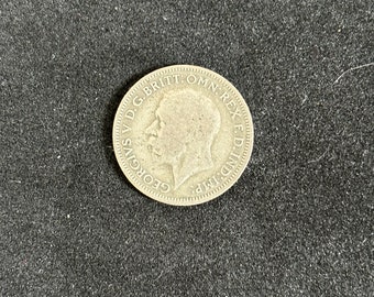 Vintage 1935 Silver Sixpence Coin George V