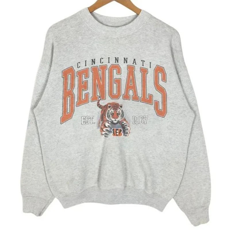 Cincinnati Bengals Sweatshirt - Etsy Canada
