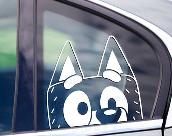 Band Dog Peeker Decal