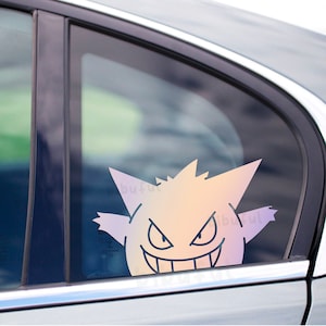 Gengar Peeker Anime Decal