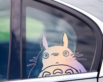 Chinchilla Neighbor Anime Peeker Decal