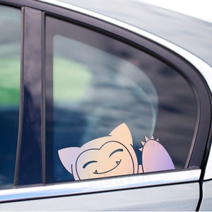 Snorlax Peeker Anime Decal