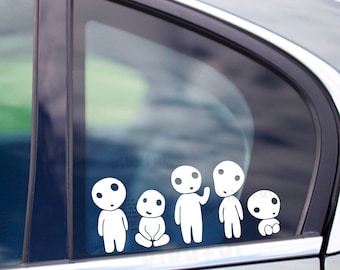 Forest Spirits Anime Decal