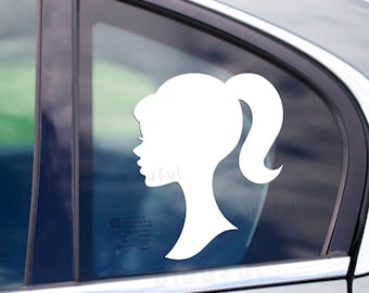 Silhouette Girl Decal