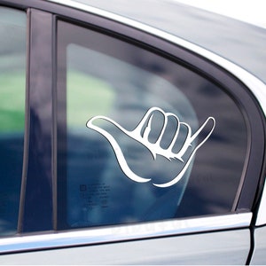 Hang Loose Shaka Hand Sign Aloha Hawaii Decal