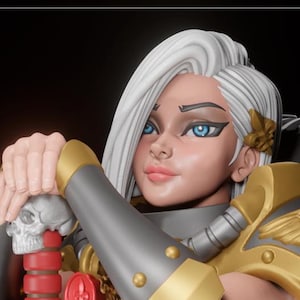 War Sister Resin Print | Unpainted